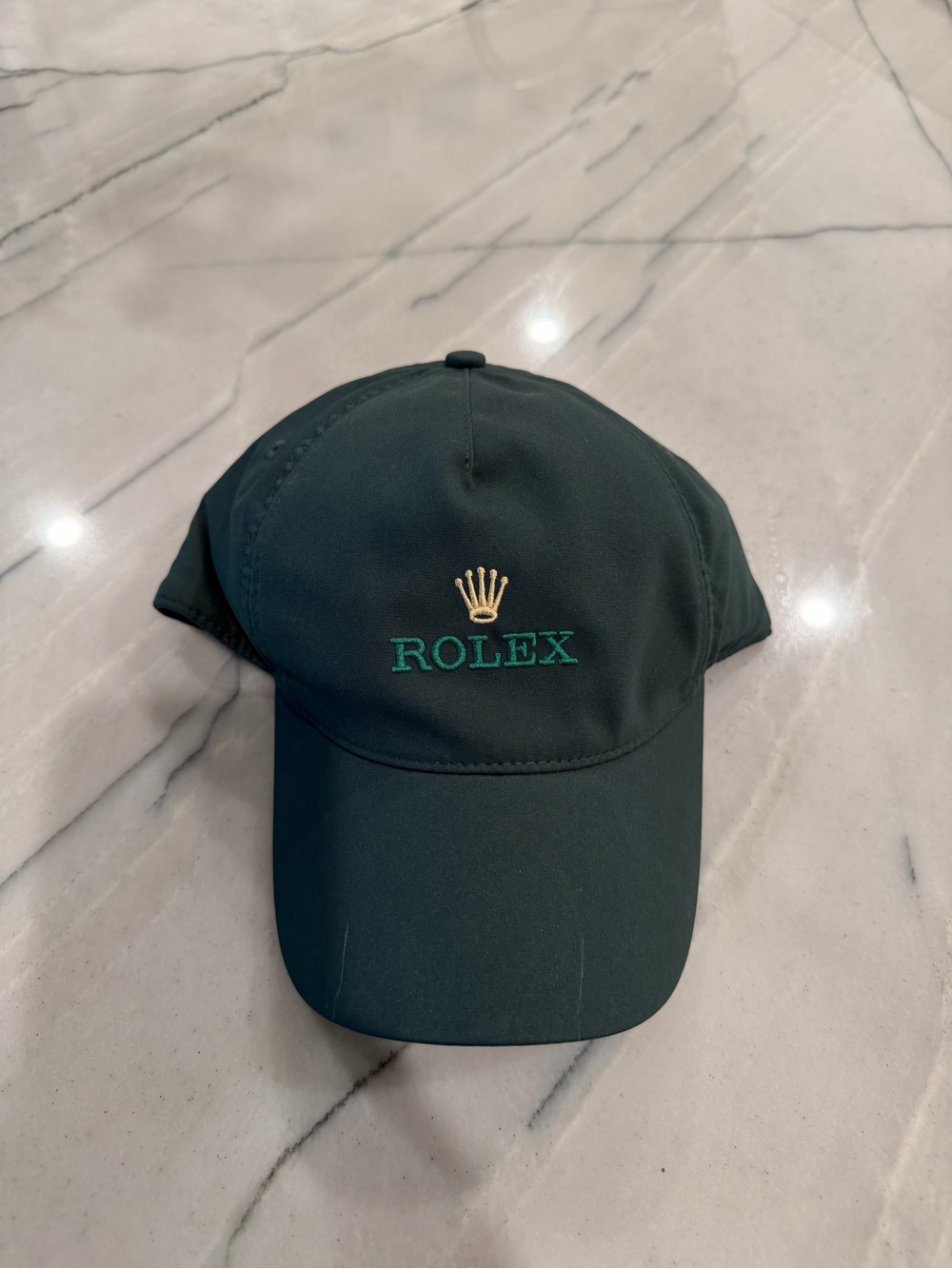 Authentic Rolex Green Crown Log Hat Cap. Unworn.